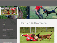 Tablet Screenshot of dogs4sport.at